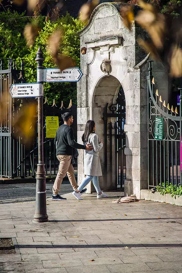 Proposal photography at Battersea Park