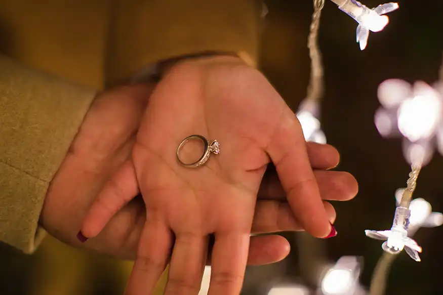 Proposal photography at Kew Gardens