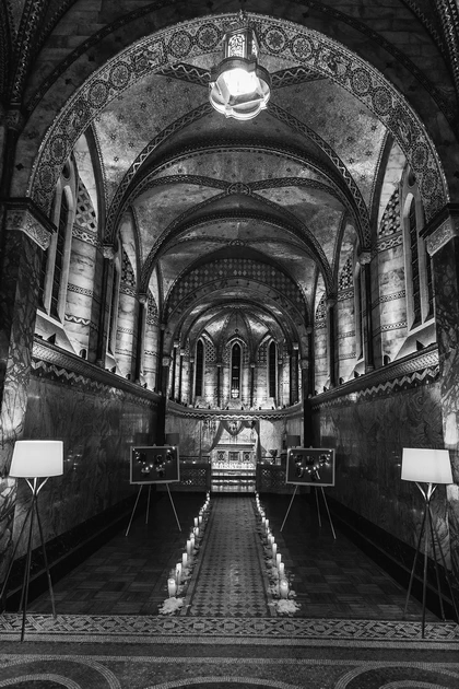 Proposal photography at The Fitzrovia Chapel